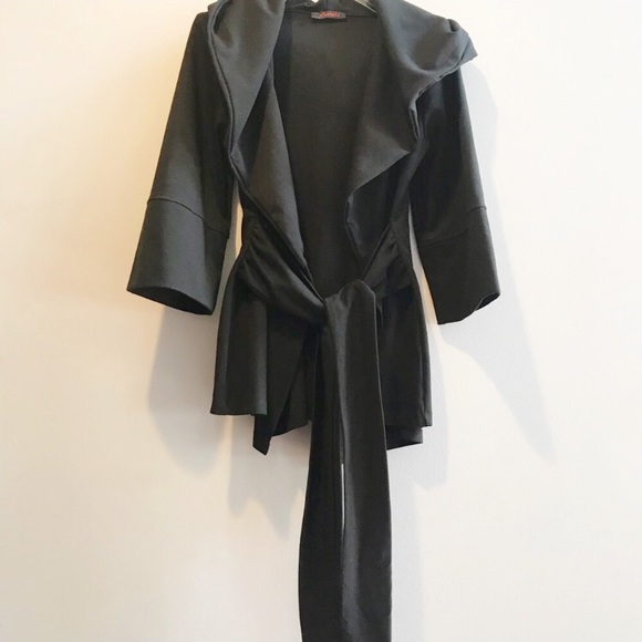 Xtaren Jackets & Blazers - XTaren | Wrap Cardigan Hooded Jacket